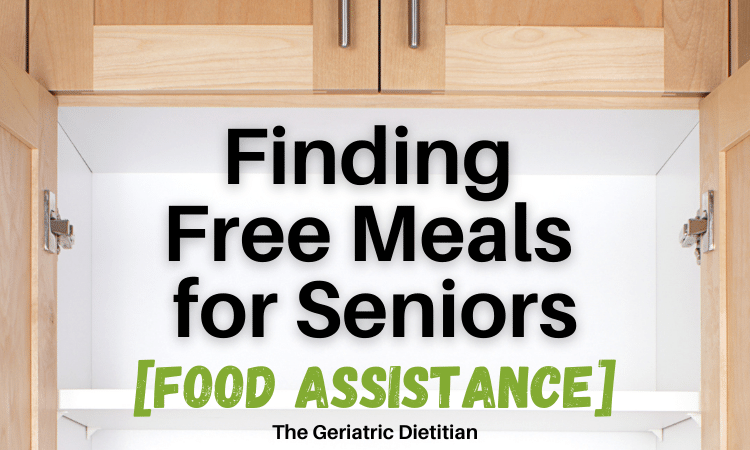 Finding Free Meals for Seniors article