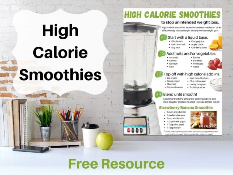 31 High Calorie Smoothies for Weight Gain [Dietitian Approved] The