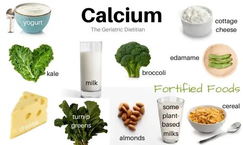 Calcium foods for older adults