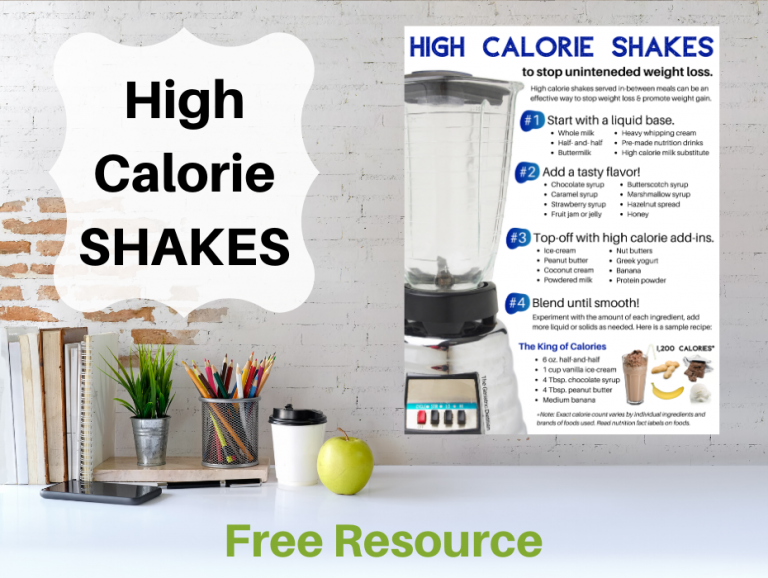 The Best Shake for Gaining Weight The Geriatric Dietitian