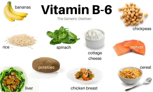 Vitamin B-6 foods for older adults