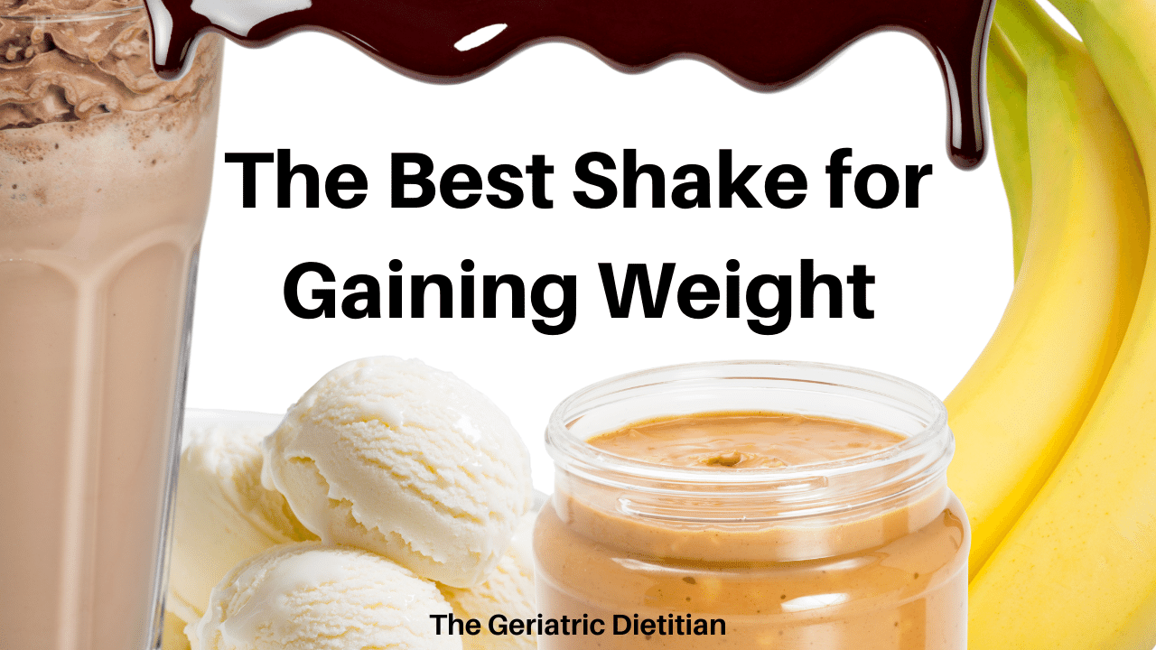 The Best Shake for Gaining Weight blog cover