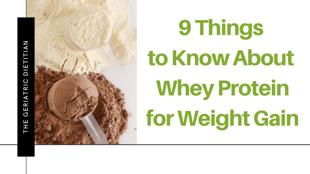 Whey Protein for Weight Gain