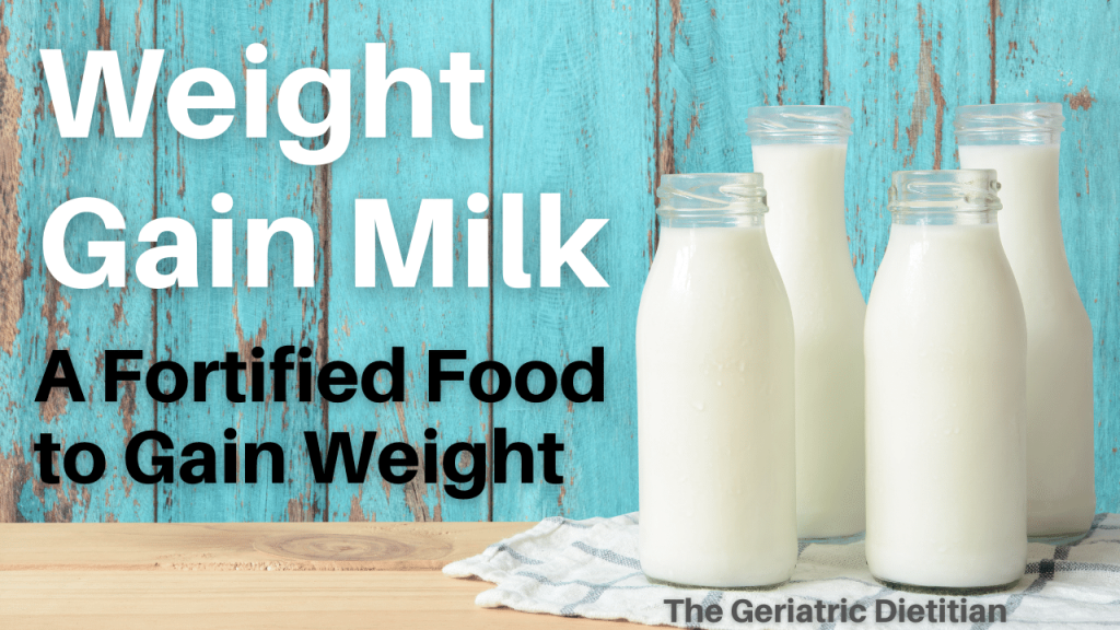 Weight Gain Milk- A Fortified Food to Gain Weight