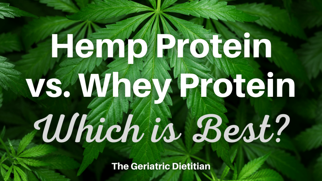 Hemp Protein vs Whey Protein- Which is Best