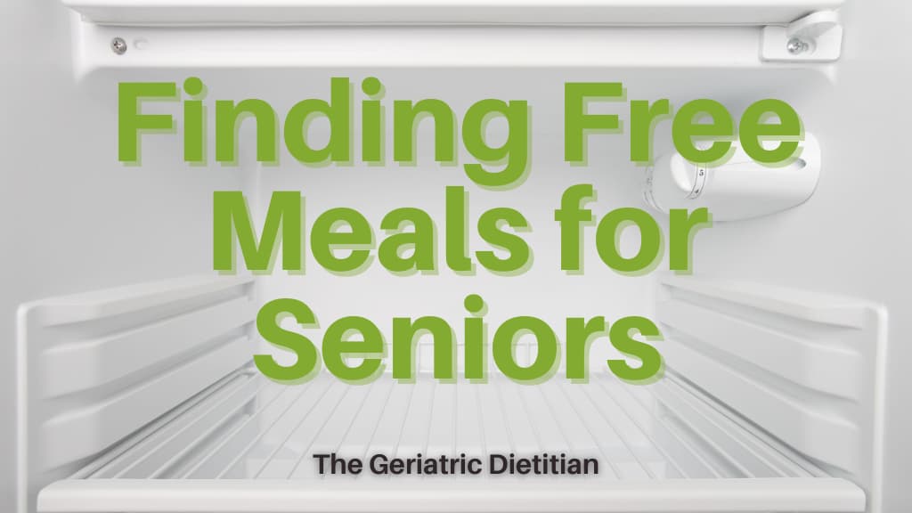 Finding Free Meals for Seniors