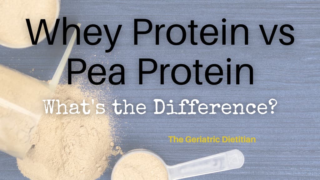 Whey Protein vs Pea Protein, What's the Difference?