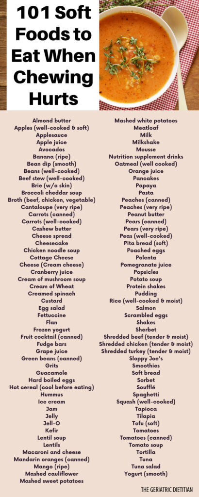 99 soft food diet recipes