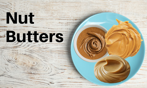 Soft foods for the elderly - Nut Butters.