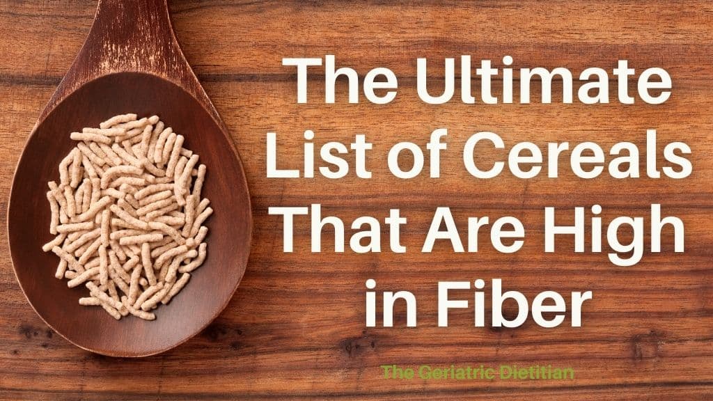 The Ultimate List of Cereals That Are High in Fiber