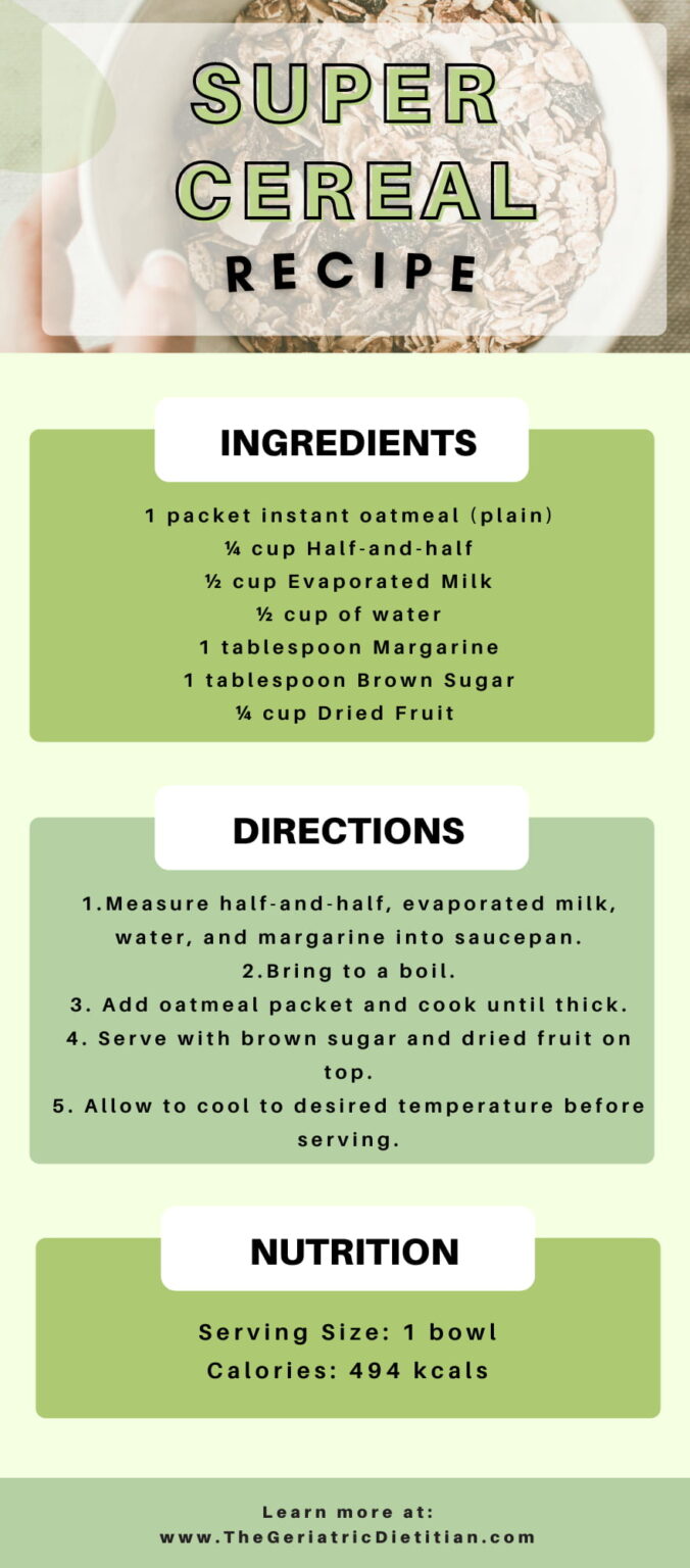 Super Cereal for the Elderly [Free Recipe Included] The Geriatric
