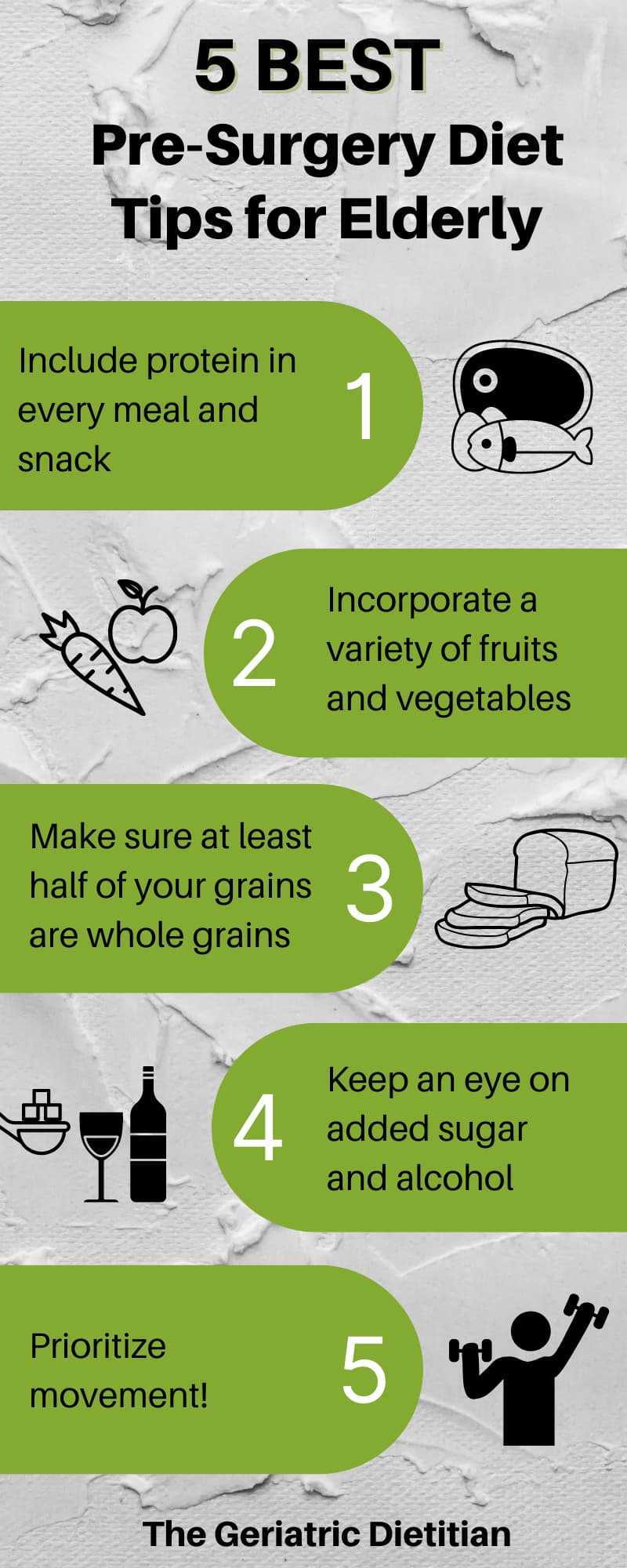 5 Best Pre Surgery Diet Tips For Elderly The Geriatric Dietitian