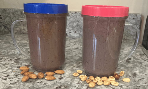 Almond Butter vs Peanut Butter Smoothie
