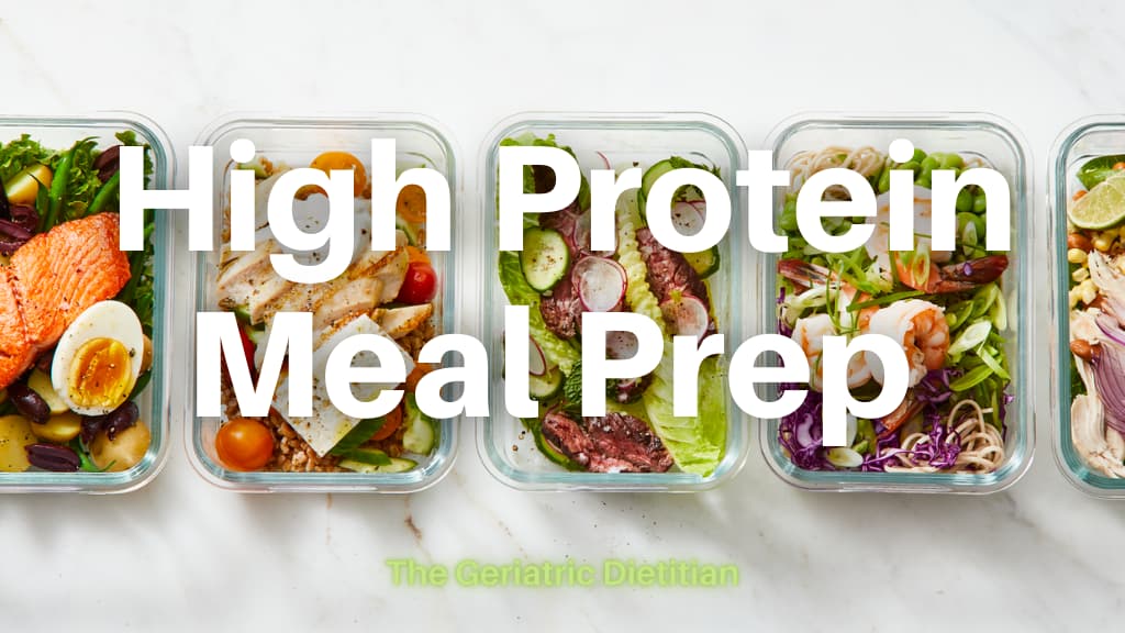 High Protein Meal Prep