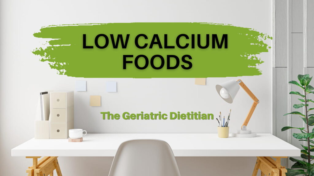 Low Calcium Foods