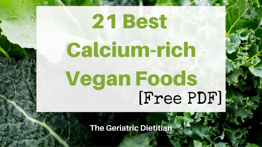 21 Best Calcium-rich Vegan Foods Free PDF