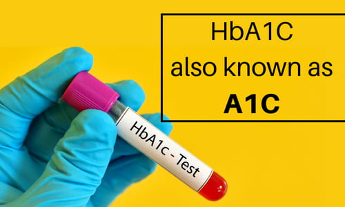 HbA1C also known as A1C.