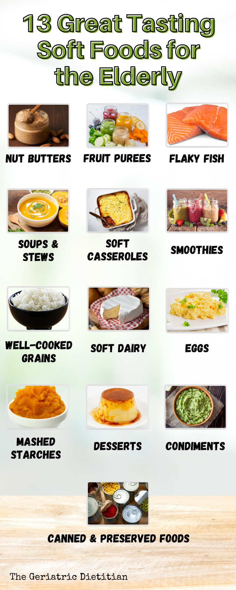 Soft Foods 101: A Comprehensive Guide - The Geriatric Dietitian