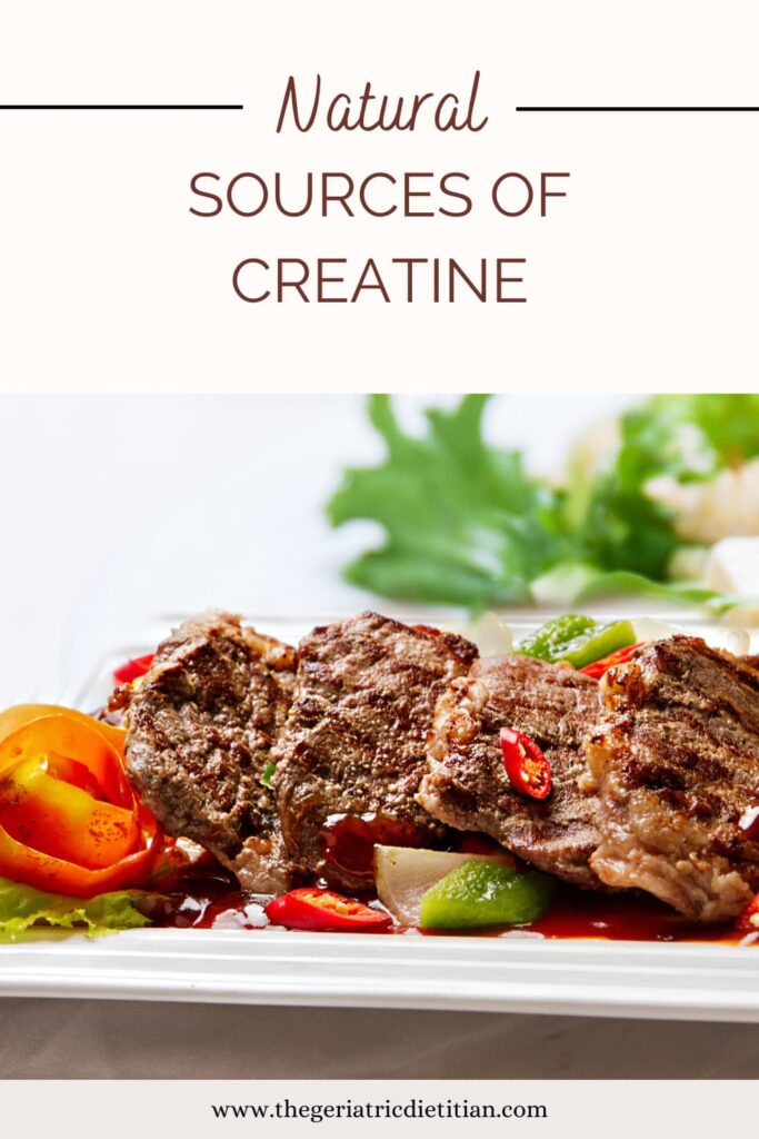 Creatine in Foods.
