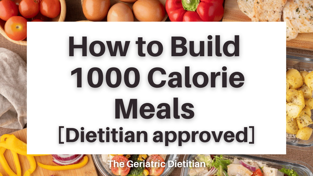 How to Build 1000 Calorie Meals.