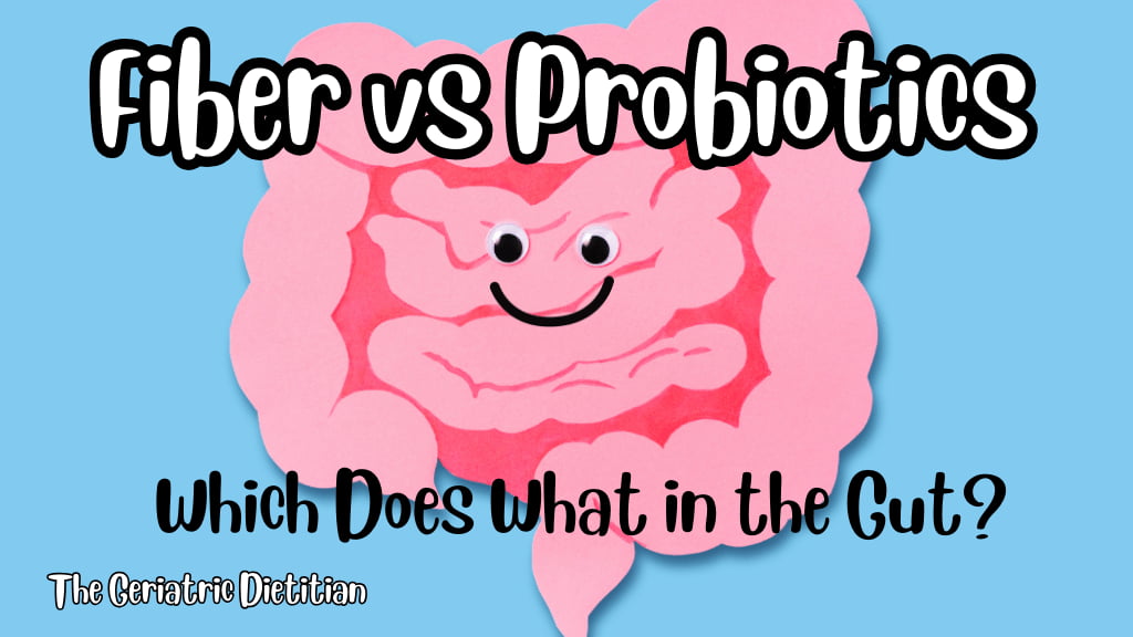 Fiber vs Probiotics - Which Does What in the Gut.