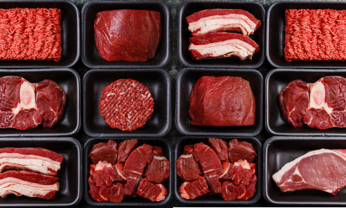 Foods High in Creatine - Red Meat.