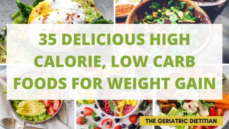 High Calorie Archives - The Geriatric Dietitian