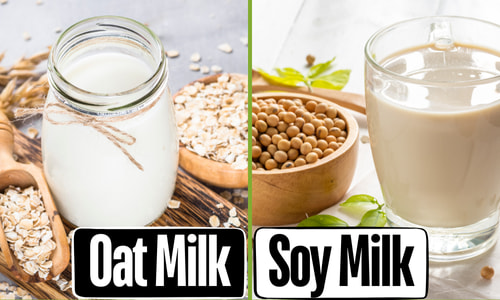 Oat Milk vs Soy Milk.