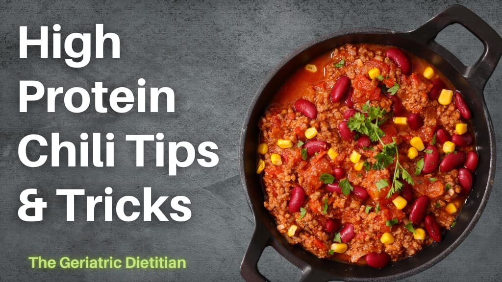 High Protein Chili.